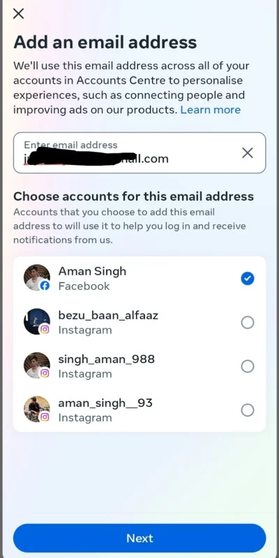 facebook me email id kaise change kare